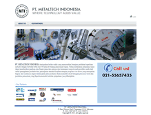 Tablet Screenshot of metaltechindonesia.com